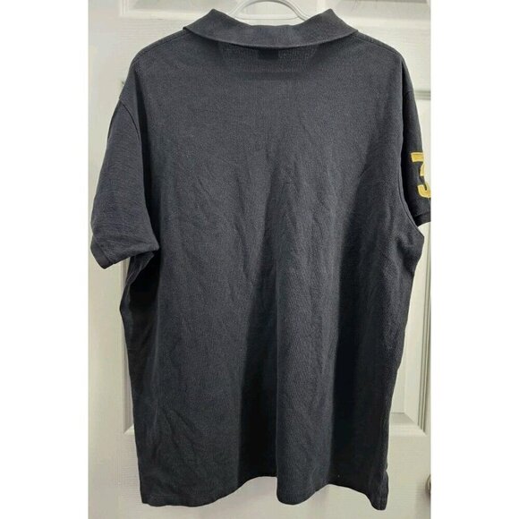Polo Ralph Lauren Big 3 Pony Polo Black Gold XL - Picture 2 of 7